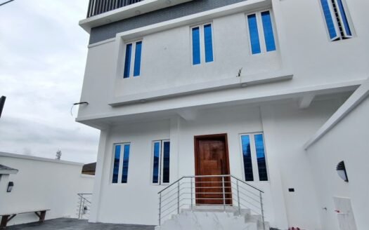 Exquisitely Built 4 Bedroom Semi Detached Duplex With Room BQ