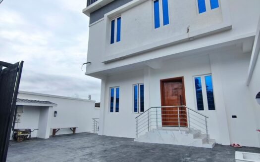 Exquisitely Built 4 Bedroom Semi Detached Duplex With Room BQ